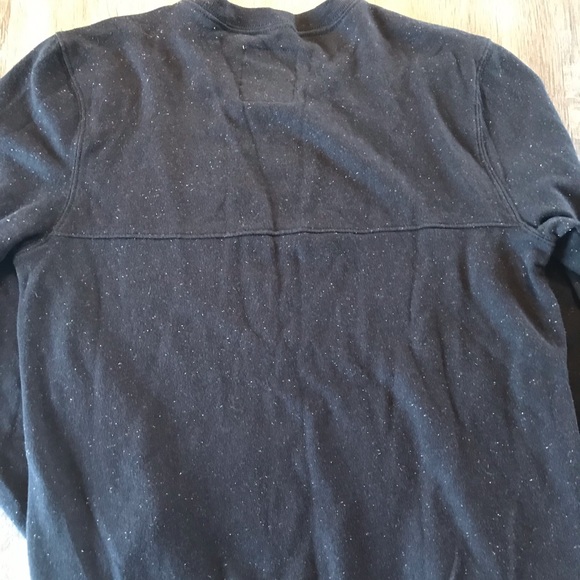 On The Byas Galaxy Pocket Black Speck Sweatshirt - Picture 4 of 6